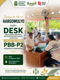 JAGABAYA DAN ULU-ULU HARGOMULYO IKUTI DESK PENYUSUNAN PROPOSAL KEGIATAN GOTONG ROYONG TAHUN 2026
